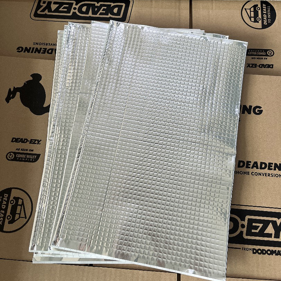 Dodo Mat Sound Deadening Sheets - Dead Mat Hex - pack of 10 Dodo Mat Sound Deadening Sheets - Dead Mat Hex - pack of 10